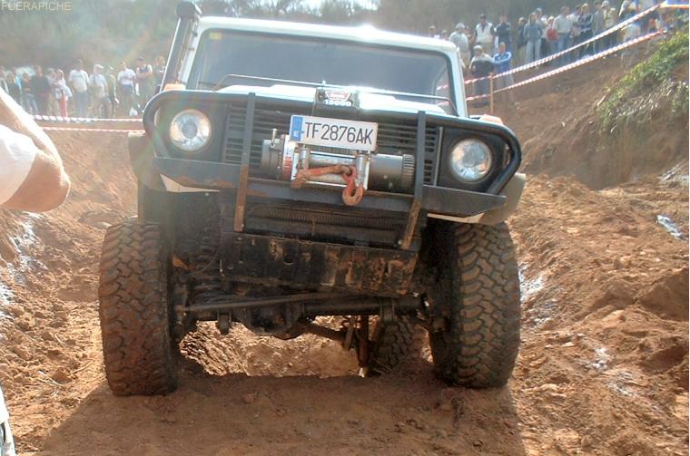 mercedes G trial 4x4